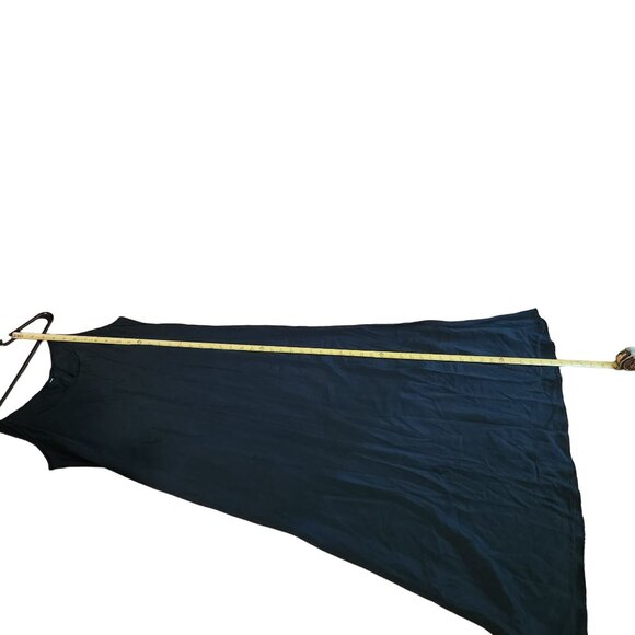 Vintage Black Silk Slip Dress - Picture 4 of 11